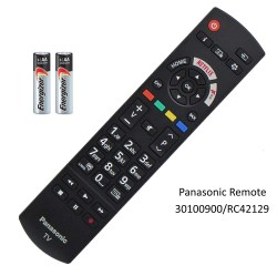 Genuine Panasonic FX Remote Control With FreeView Play Button 30100900 
